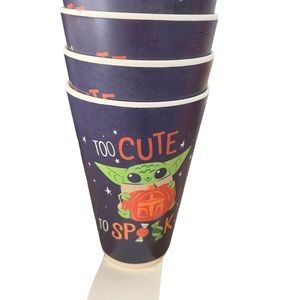 Star Wars The Mandalorian 4 Pack Bamboo Cups
